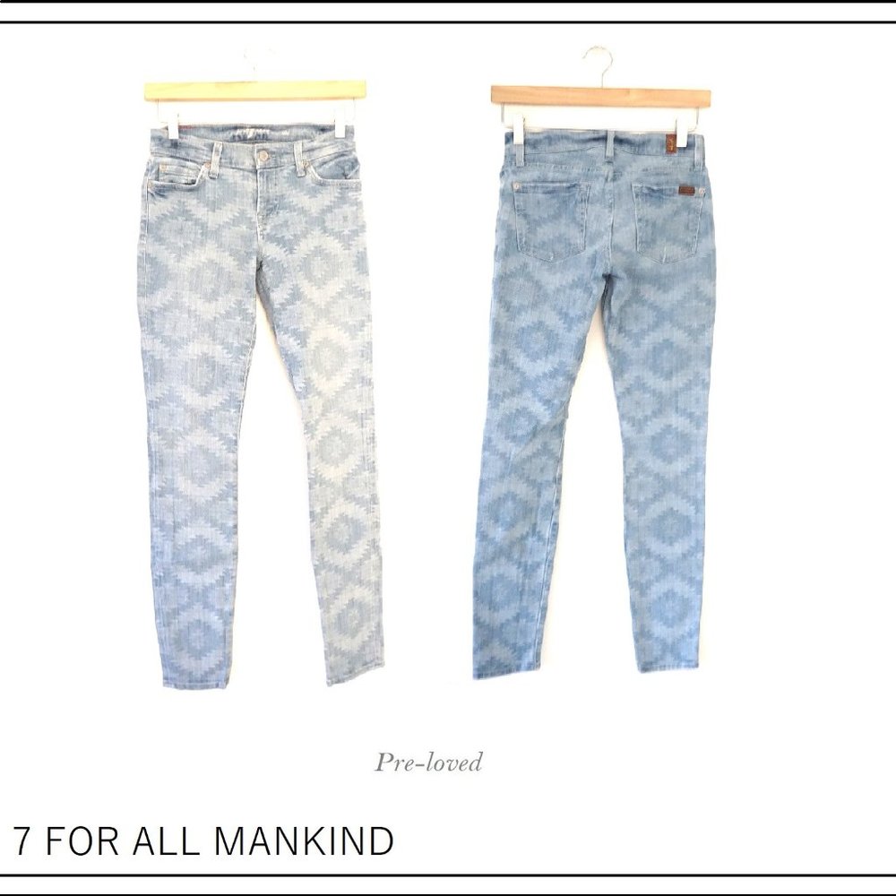 7 FOR ALL MANKIND The Skinny / Pattern